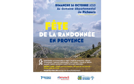 Fête de la randonnée le 26 octobre 2025